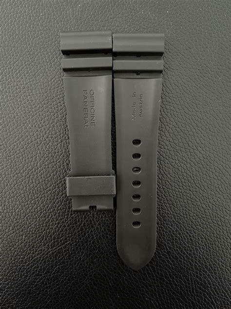 panerai kautschukband preis|Panerai strap release system.